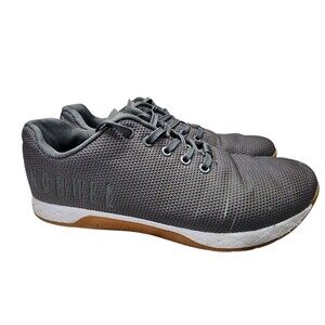 NOBULL No Bull Shoes Mens 10.5 W 12 Gray Outwork Crossfit Trainers Superfabric